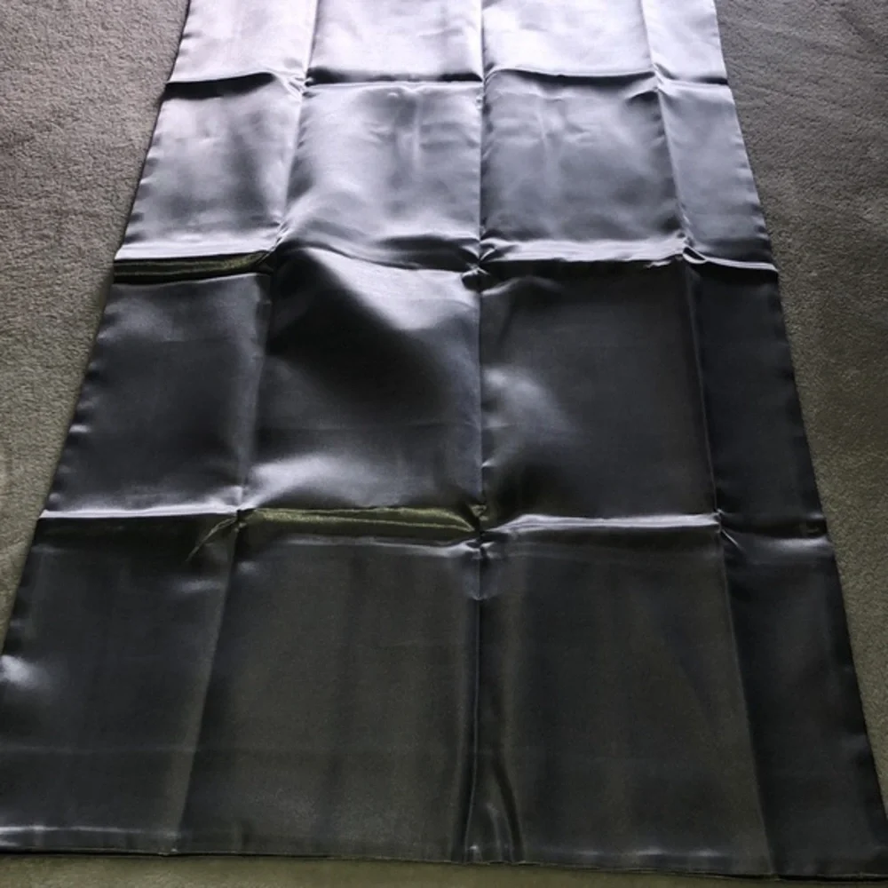 Thohag Satin King Size 20x36 Pillowcase Grey‎ Gray New